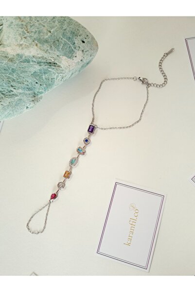 Karanfil Co 7 عناصر من الفولاذ الحجري الملون - ستانلس ستيل