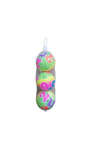 OEM Set 3 Colorful Balls, multicolor, 7 cm
