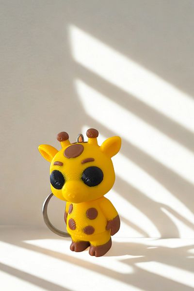CESTOPİENO Ornament pentru geantă de mână Girafă / Breloc - 1 Buc