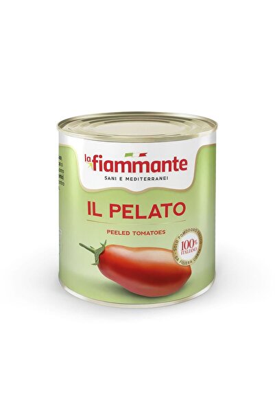La Fiammante Soyulmuş Il Pelato Domates Konservesi 2500 Gr