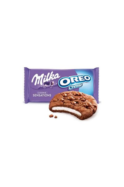Milka بسكويت سينسيشن أوريو ١٥٦ غرام