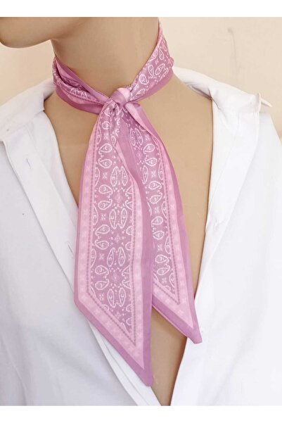 shop New Patterned Modern Stylish Satin Scarf Color Model Options