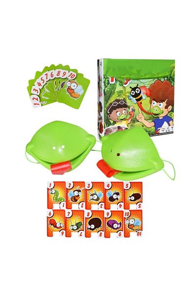 LEIBOO Set Joc de Societate, Tip Cameleon, Competitie, Inlaturare Adeversar, 4+, Verde