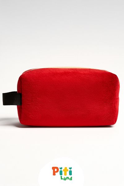Oxlade Plush Makeup Bag Premium Organizer Soft and Very Wide [25 cm - 5 Different Color Options]
