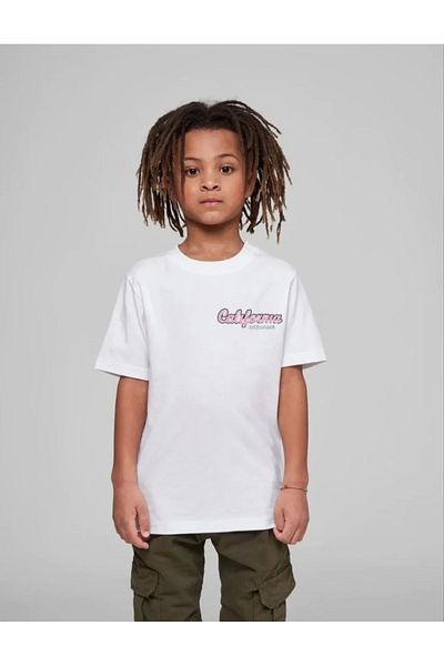 SuQ Kids Unisex Printed T-Shirt - White