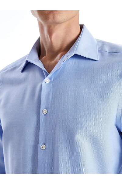 LC Waikiki LCWAIKIKI Cămașă Oxford pentru bărbați, cu mâneci lungi, slim fit (W5)