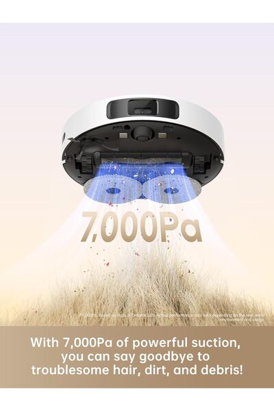 Dreame L10s Pro Gen 2 Robot Vacuum with Mop, 7000Pa Suction, DuoScrub Mopping, 7mm Auto Lifting Mop,