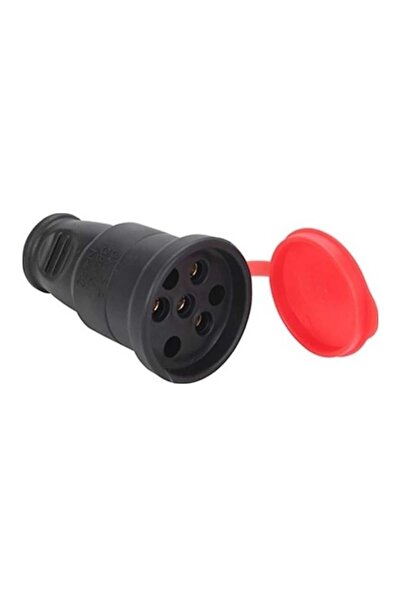 Skygo Three Phase Rubber Cable Garden Outdoor Shielded Waterproof Female Plug with Black Cover