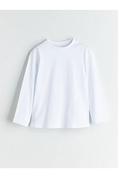 LC Waikiki Βασικό μπλουζάκι για αγόρια LCW Kids Crew Neck (W5)
