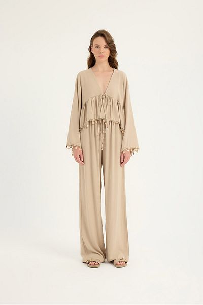 SEVİLEN Stone Lace Pants