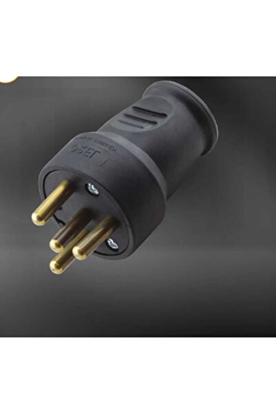Skygo Three Phase Rubberized Cable Garden Outdoor Shielded Waterproof Black Male Plug