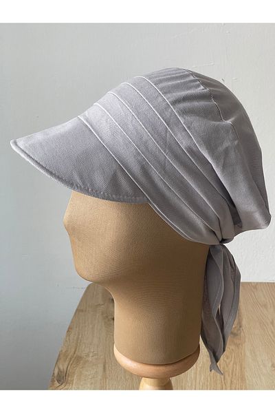 Rupen Kraft Safari Women's Hat, Tied Scarf Hat, Beach Hat, Visor Bandana Hat