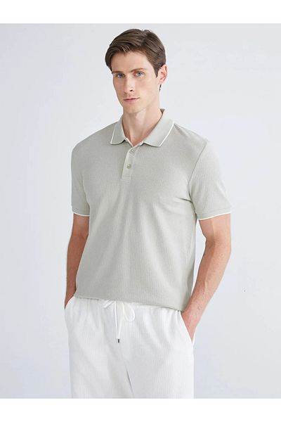 LC Waikiki Green Polo Neck Men's T-Shirt