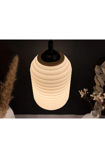 Atsu 3D Pendant Lampshade |   18 cm Lantern, Honeycomb Pattern