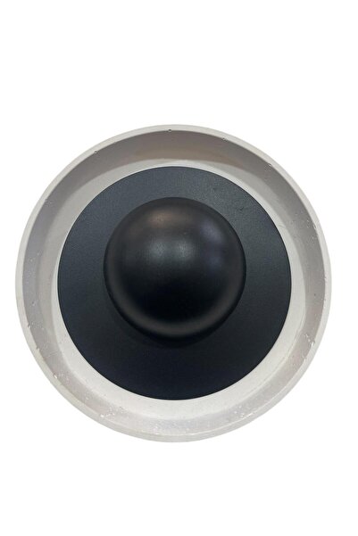 APLİK 30 LUK BETON BEYAZ LEDLİ