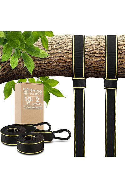 Generic Tree Swing Straps Hanging Kit - Two 10ft Straps, Holds 2800 lbs (SGS Certified), Fast & Easy Way to