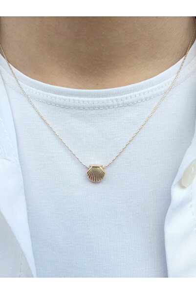 Alexis Carrel Minimal İstiridye Kolye