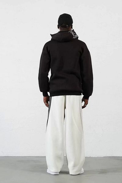 SuQ Samurai Zip Zipper Hooded Cardigan - Black