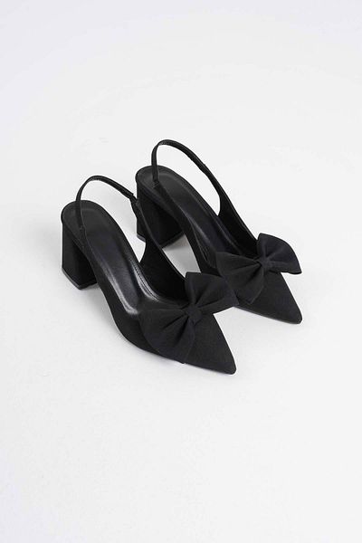 Zerenyus Candy Premium Black Women's Heeled Shoes