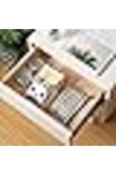 The Bros 2-Pack Clear Plastic Organizer Trays – Versatile Storage for Desk, Makeup, Bathroom & Kitchen