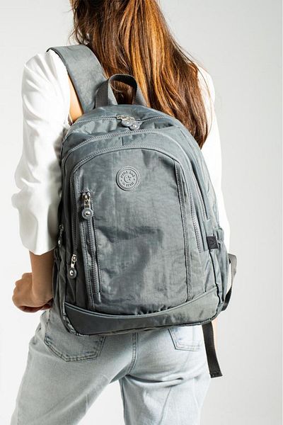 Baginn Unisex School Bag Clinker Fabric Daily Backpack 40*30 cm Multi-Pocket Lightweight Rainproof