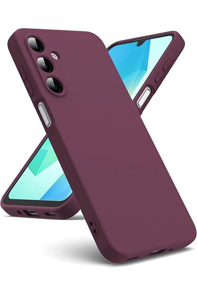 Rivor Samsung Galaxy A17 Compatible Case Durable Launch Cover with Camera Protrusion Silky Soft Texture
