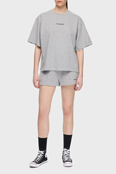 LES BENJAMINS 100% βαμβάκι κανονική εφαρμογή Ψηλόμεση κοντό σορτς LBNOOSESSFUSO