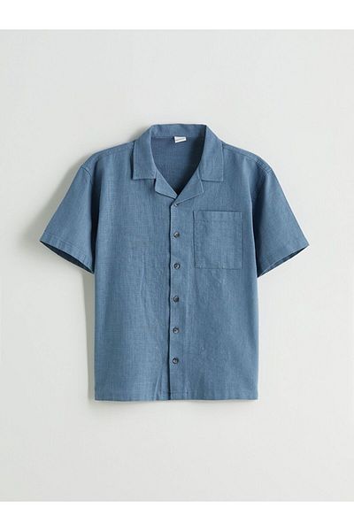 LC Waikiki LCW Kids Basic Short Sleeve Boy's Shirt