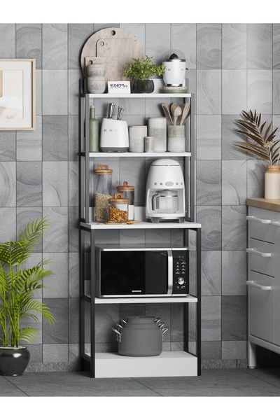 EGEMEV Kahve Köşesi Çok Amaçlı Mutfak Bangosu Mutfak Dolabı FIRIN DOLABI çok ...