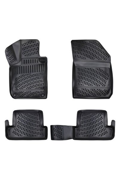 Umbrella Σετ λαστιχένια πατάκια αυτοκινήτου τύπου Peugeot 308 II 2013-