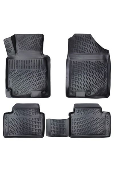 Umbrella Set of rubber car mats Hyundai I30 II 2011-2017