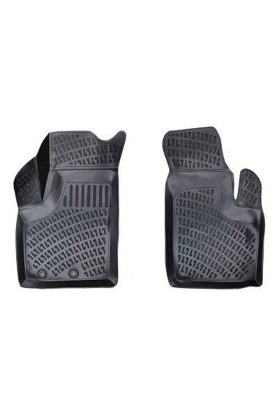 Umbrella Σετ ελαστικών χαλιών αυτοκινήτου για Fiat Doblo (μπροστά) 2000-2009