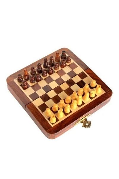 rexa Wooden Chess Game Board Set