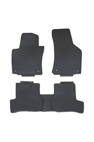 Umbrella Set of rubber car mats Volkswagen Golf V (2003-2010)/VI (2009-2012)