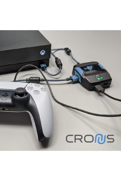 Collective Minds CRONUS ZEN PS5 ULTIMATE EDITION *جديد* لأجهزة Nintendo وPlayStation 5/4 وSwitch وXbox - USB أسود
