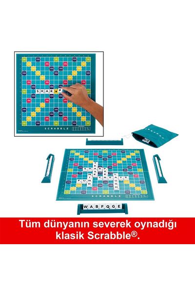 Toptan Bulurum HXV98 Scrabble الأصلي اثنين في واحد باللغة التركية