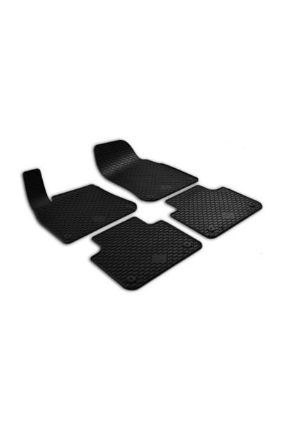 Umbrella Set of rubber car mats for Volkswagen Touareg (Including Hybrid) (2018-), Porsche Cayenne (2018-)