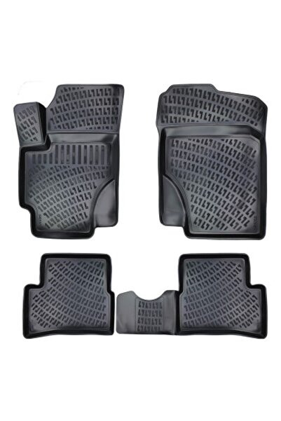 Umbrella Σετ ελαστικών χαλιών αυτοκινήτου για Kia Rio II 2005-2011