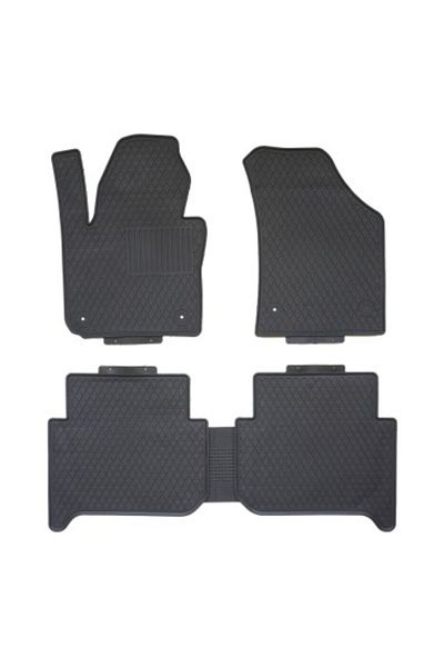 Umbrella Set of rubber car mats Volkswagen Touran 2011-