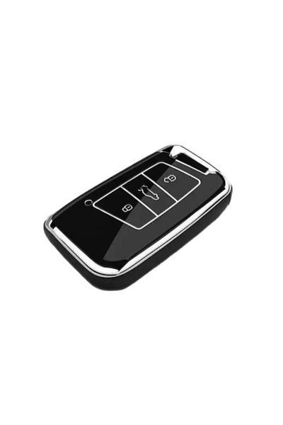 MAF Husa protectie de lux pentru cheia auto Volkswagen Passat B8 Tiguan 2 Polo Skoda Octavia Superb A7 Kodiaq