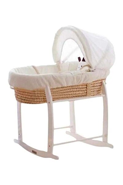 Generic سرير سلة موسى المحمول للأطفال مع حامل هزاز متين