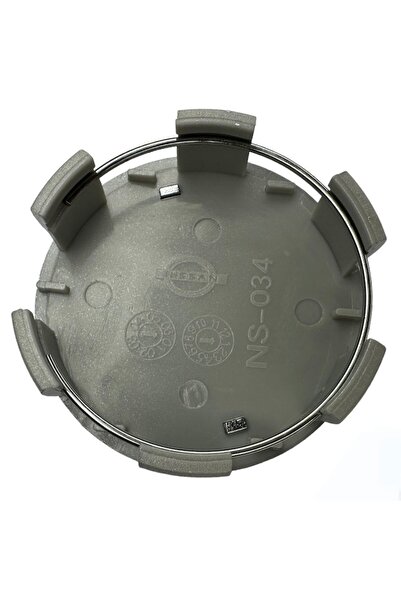 MAF Set 4 Capace jante aliaj roti Nissan 60mm argintii