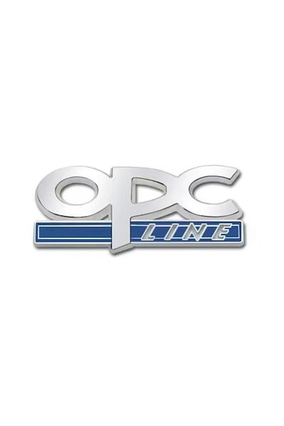 MAF Emblema/Ornament metal O.P.C. Line, sticker cromat/argintiu