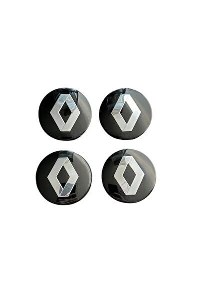 MAF Set de 4 capace centrale de roată 57mm exterior, 54mm interior - compatibile cu Renault / înlocuire jantă din aliaj