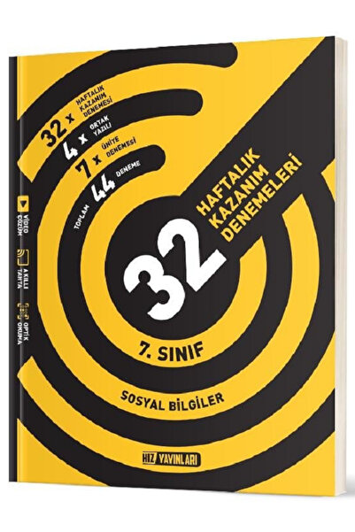 Evrensel İletişim Yayınları 7.Sınıf Hız Yayınları Sosyal Bilgiler 32 Haftalık...