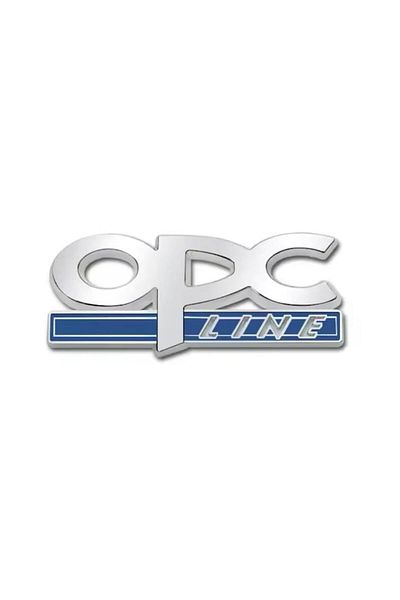 MAF Emblema/Ornament metal O.P.C. Line, sticker cromat/argintiu