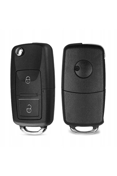 OEM Carcasa Cheie Briceag, Cu 2 Butoane, Pentru Volkswagen T5, Polo, Golf V, Bora, Caddy, Sharan, Touran