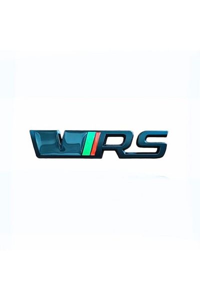 MAF Emblemă grilă 3D pentru Skoda VRS, negru mat