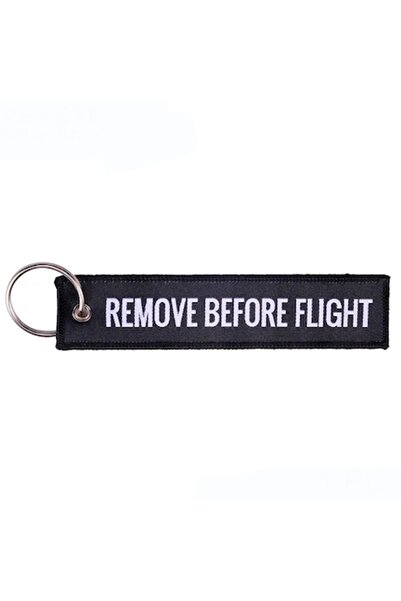MAF Breloc auto moto, Remove Before Flight, Negru