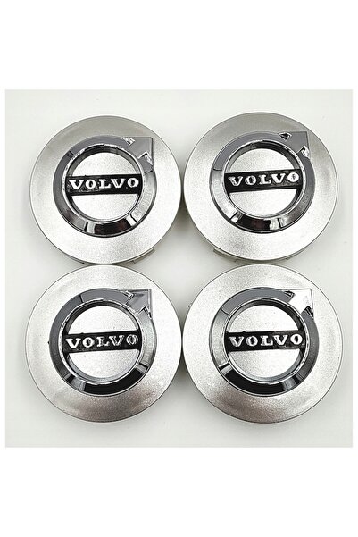 Volvo Set 4 capace roti 64 mm compatibil jante aliaj Volvo, 16 inch